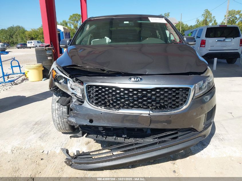 2017 Kia Sedona Lx VIN: KNDMB5C17H6324455 Lot: 43597288