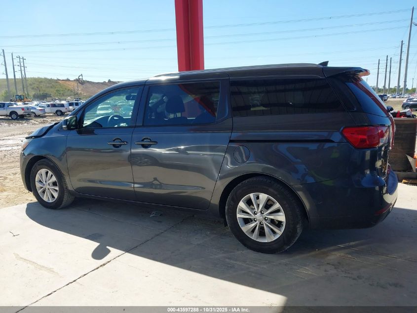 2017 Kia Sedona Lx VIN: KNDMB5C17H6324455 Lot: 43597288