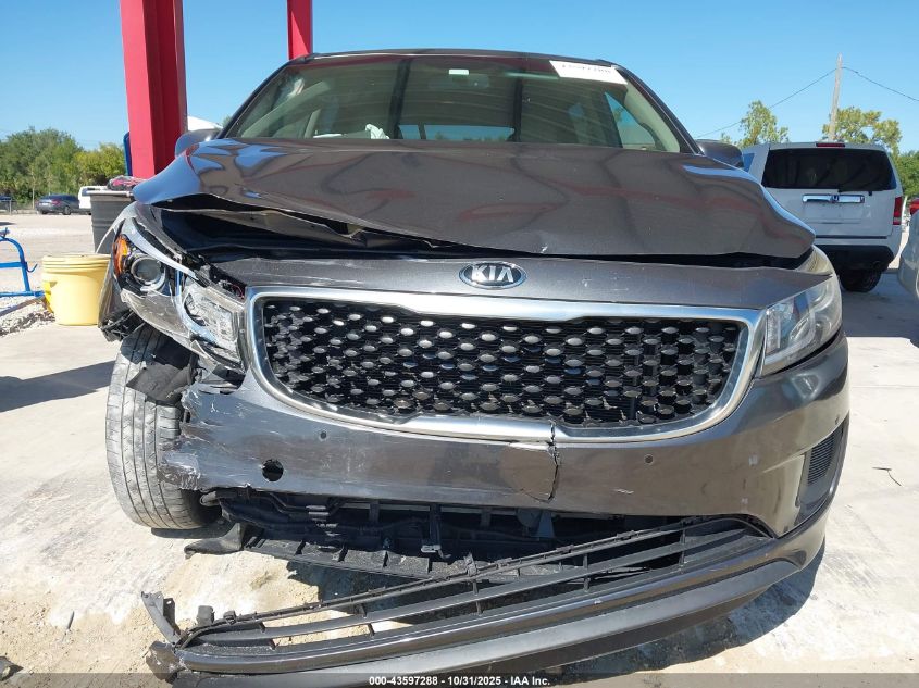 2017 Kia Sedona Lx VIN: KNDMB5C17H6324455 Lot: 43597288