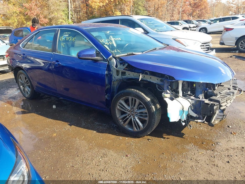 2015 TOYOTA CAMRY SE - 4T1BF1FKXFU894852