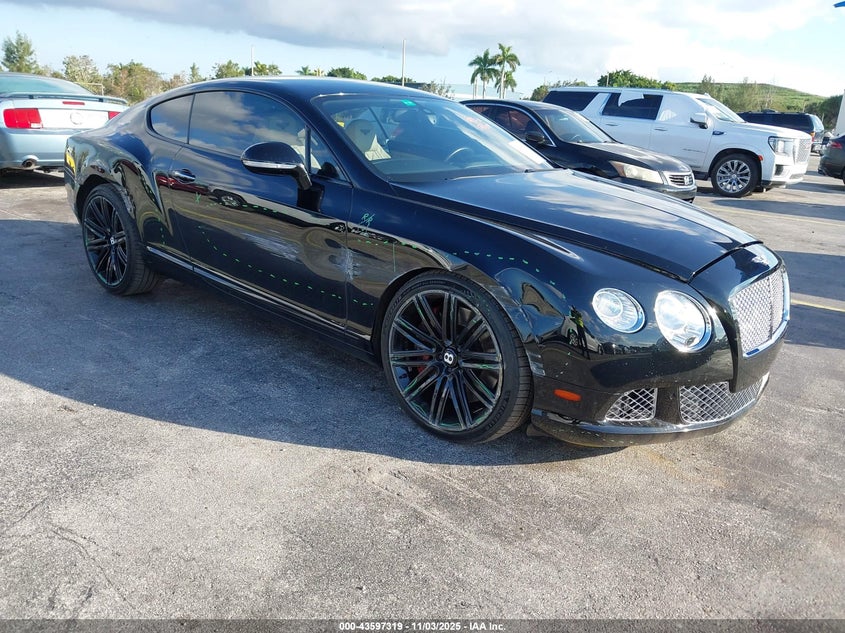2014 BENTLEY CONTINENTAL GT SPEED - SCBFC7ZA1EC096252