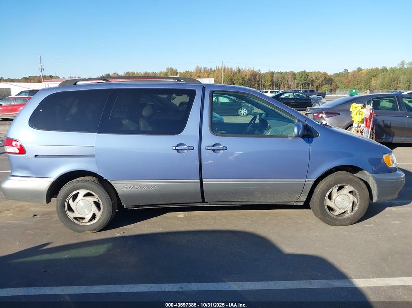 2002 Toyota Sienna Xle VIN: 4T3ZF13C72U490517 Lot: 43597385