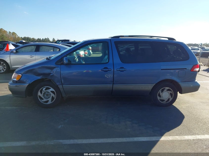 2002 Toyota Sienna Xle VIN: 4T3ZF13C72U490517 Lot: 43597385