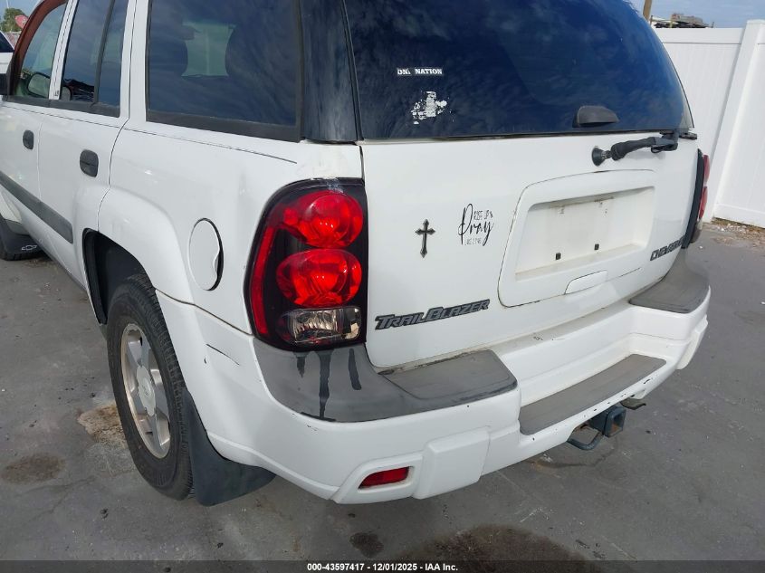 2004 Chevrolet Trailblazer Ls VIN: 1GNDS13S842150955 Lot: 43597417