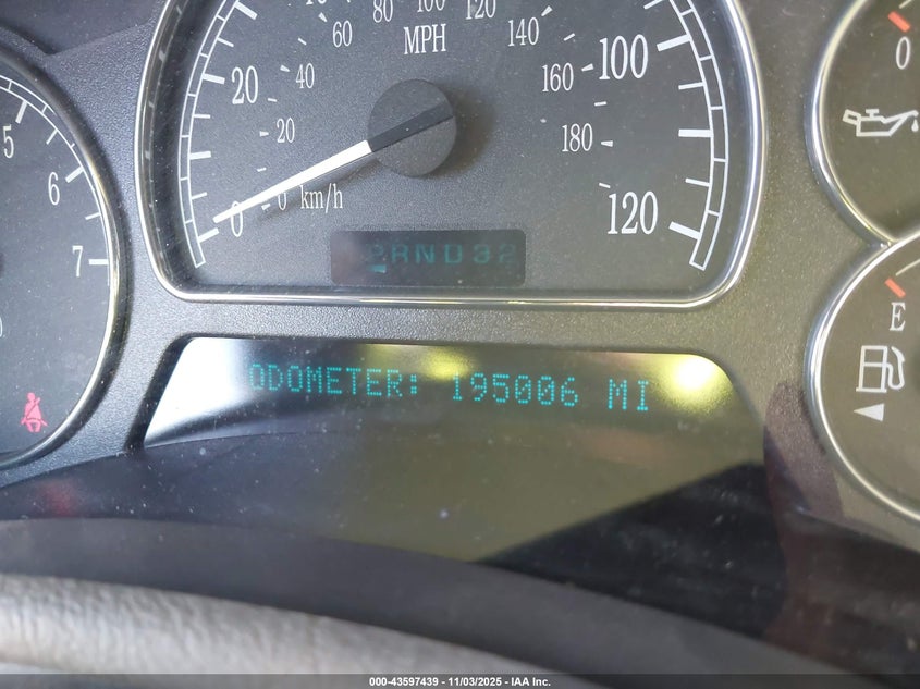 2005 Buick Rainier Cxl VIN: 5GADT13S852109525 Lot: 43597439