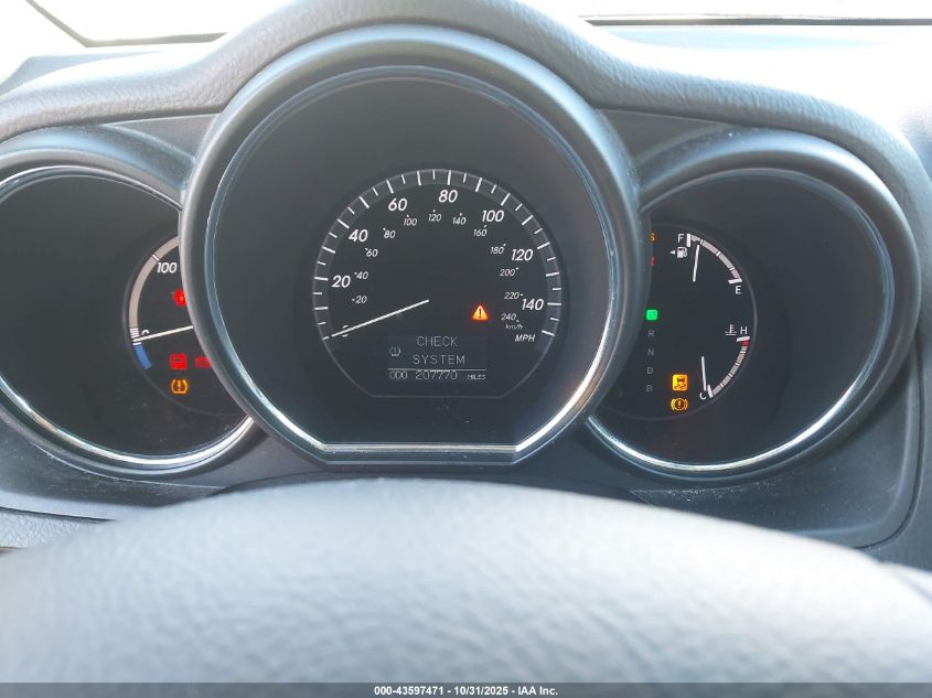 2008 Lexus Rx 400H VIN: JTJHW31UX82069733 Lot: 43597471