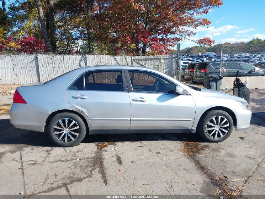 2006 Honda Accord 2.4 Lx VIN: JHMCM564X6C000859 Lot: 43597472
