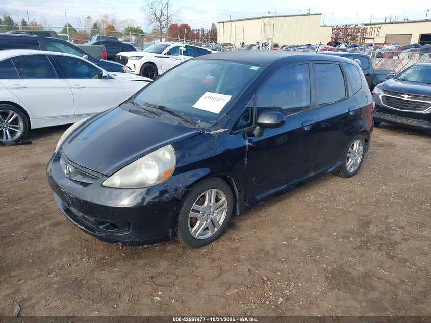 JHMGD38658S049562 2008 HONDA FIT photo no. 2