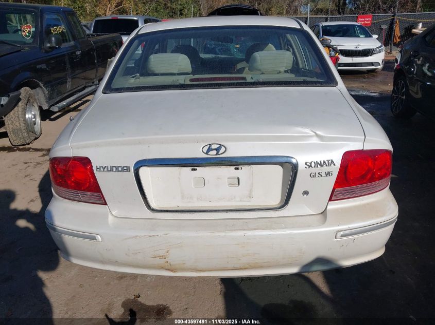 2003 Hyundai Sonata Gls/Lx VIN: KMHWF35H13A738814 Lot: 43597491