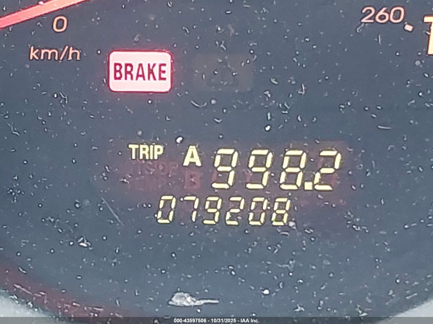 2002 Acura Rl 3.5 VIN: JH4KA96522C011305 Lot: 43597506