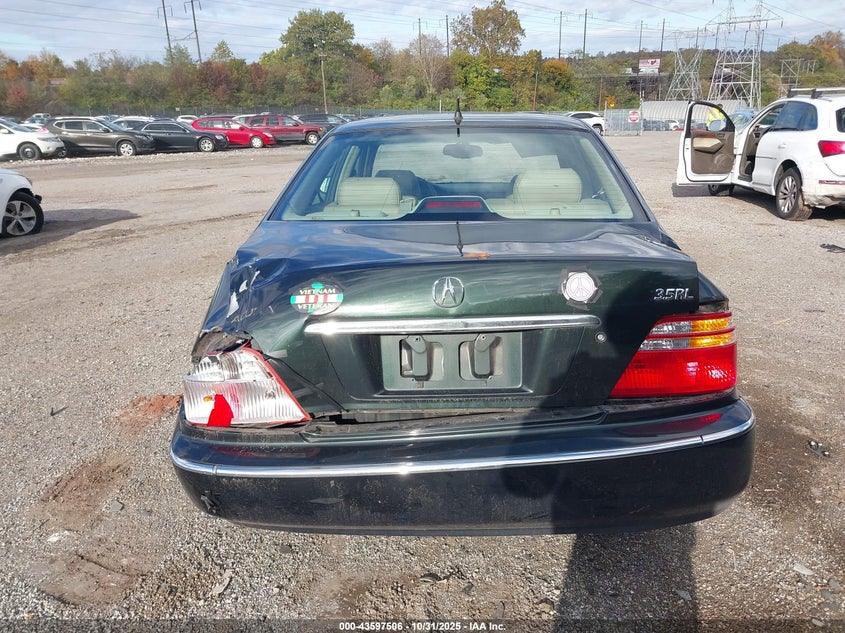 2002 Acura Rl 3.5 VIN: JH4KA96522C011305 Lot: 43597506