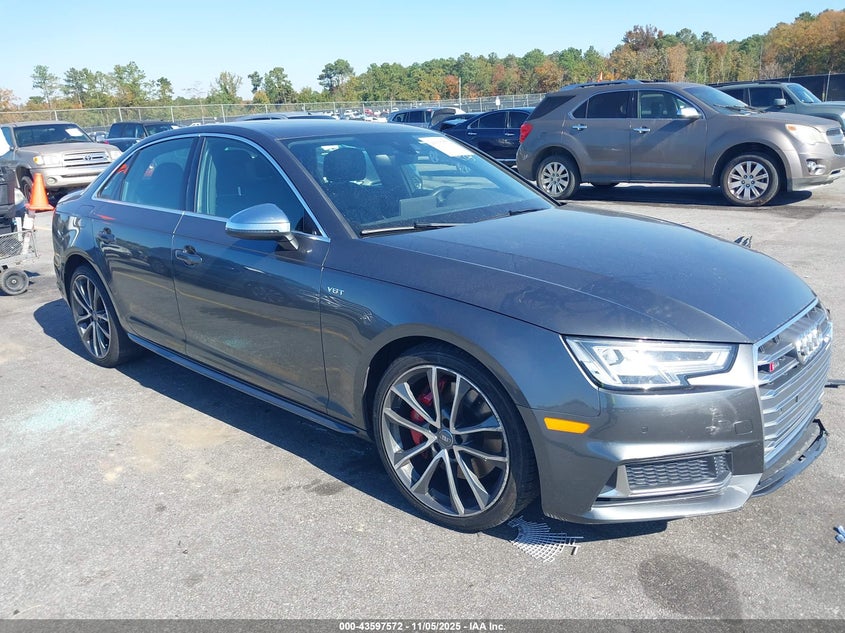 2018 AUDI S4 3.0T PREMIUM PLUS - WAUB4AF46JA003880