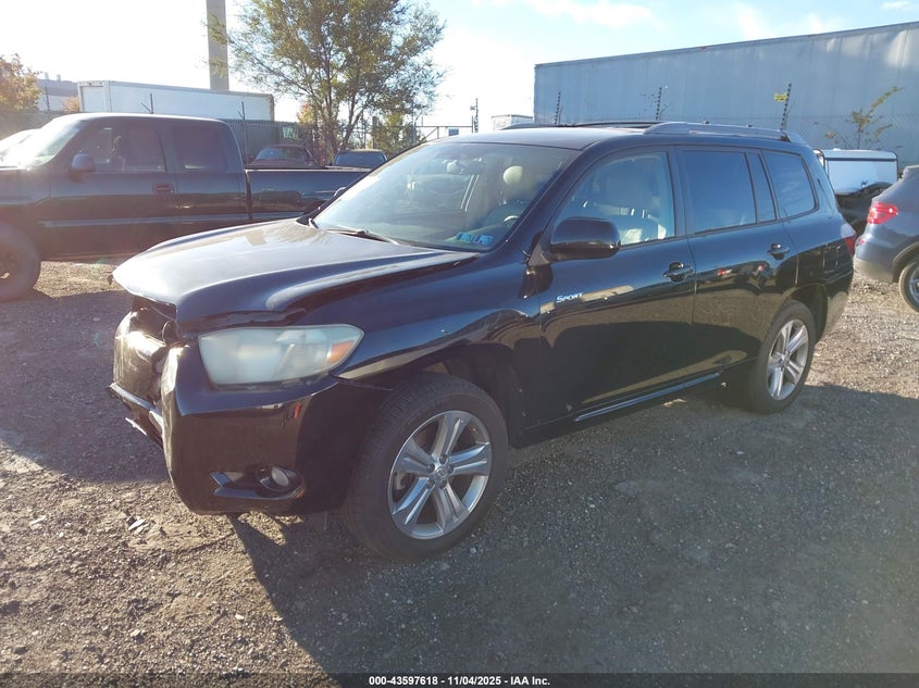 JTEES43AX92130733 2009 TOYOTA HIGHLANDER photo no. 2