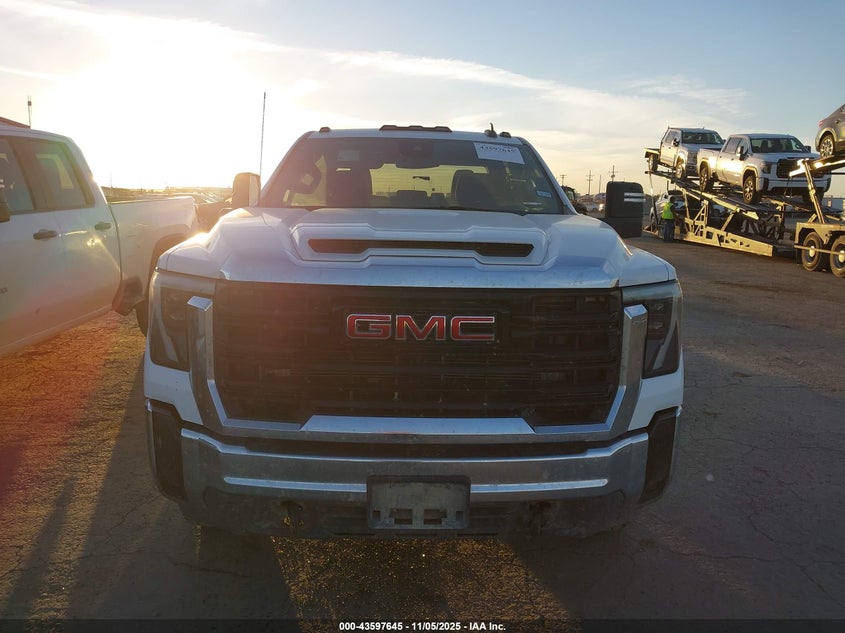 2024 GMC Sierra 2500Hd 4Wd Long Bed Pro VIN: 1GT49LEY0RF178413 Lot: 43597645