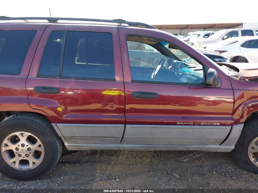 2000 Jeep Grand Cherokee Laredo VIN: 1J4G248S4YC145777 Lot: 43597649