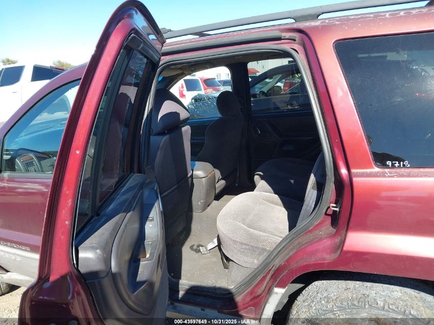 2000 Jeep Grand Cherokee Laredo VIN: 1J4G248S4YC145777 Lot: 43597649