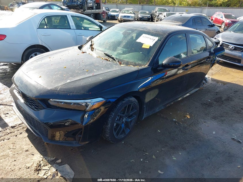 2025 HONDA CIVIC HYBRID SPORT/SPORT TOURING 2HGFE4F88SH338469