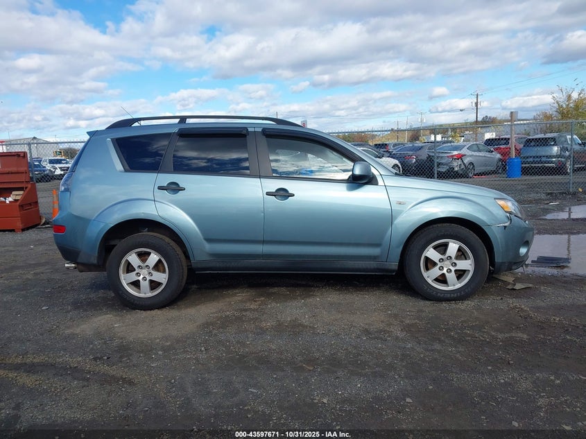 2007 Mitsubishi Outlander Ls VIN: JA4MT31X27U008538 Lot: 43597671