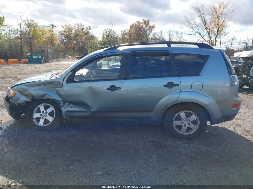 2007 Mitsubishi Outlander Ls VIN: JA4MT31X27U008538 Lot: 43597671