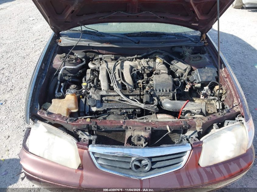 2001 Mazda 626 Es V6/Lx V6 VIN: 1YVGF22D815201913 Lot: 43597675