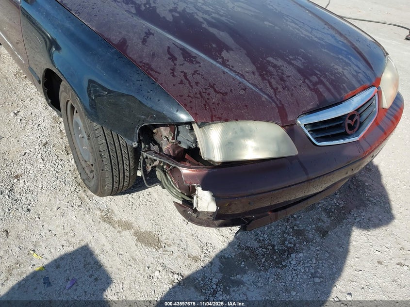 2001 Mazda 626 Es V6/Lx V6 VIN: 1YVGF22D815201913 Lot: 43597675