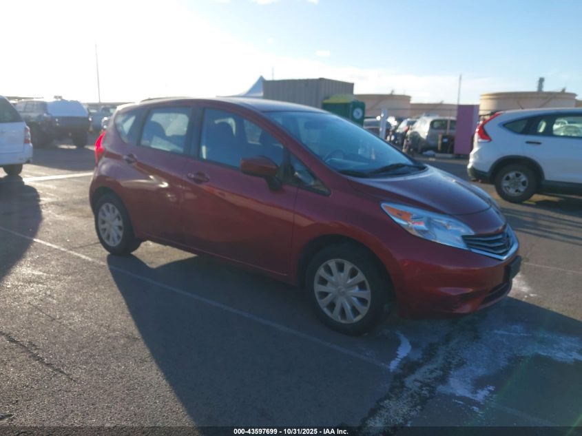 NISSAN VERSA NOTE S (SR)/S PLUS/SL/SR/SV