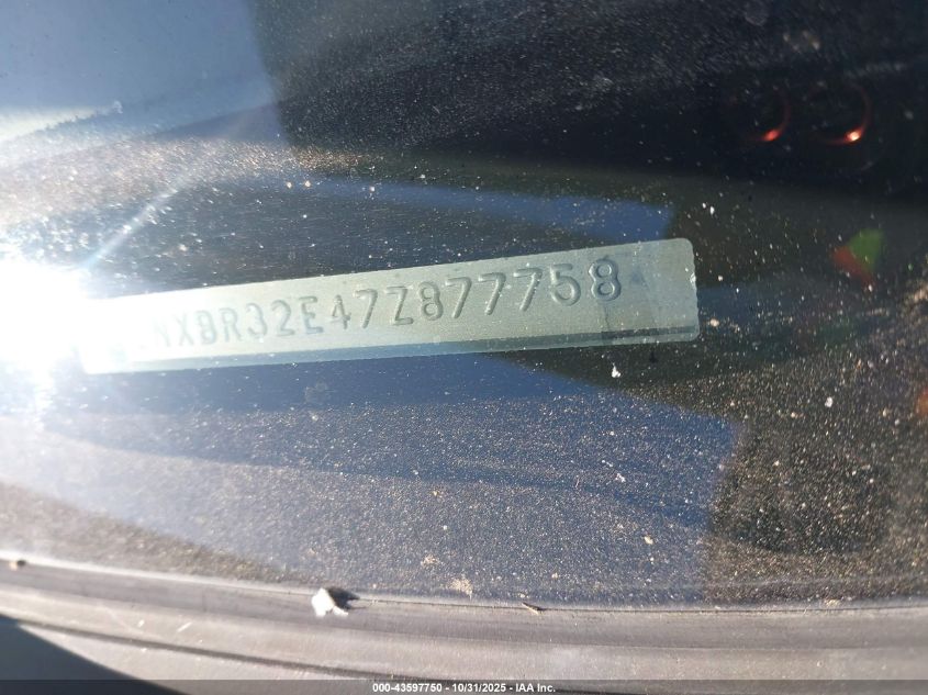 2007 Toyota Corolla Ce VIN: 1NXBR32E47Z877758 Lot: 43597750