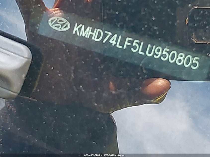 2020 HYUNDAI ELANTRA SE KMHD74LF5LU950805