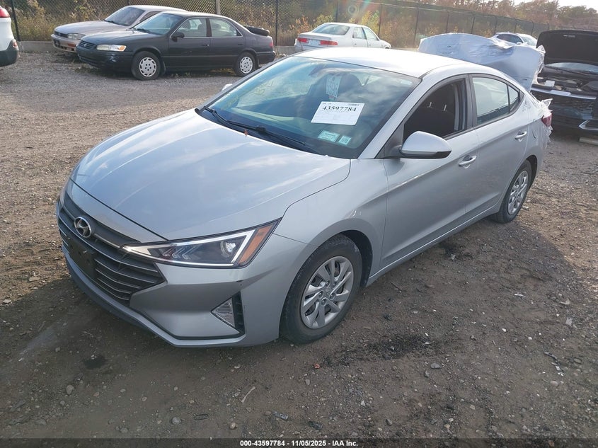 2020 HYUNDAI ELANTRA SE KMHD74LF5LU950805