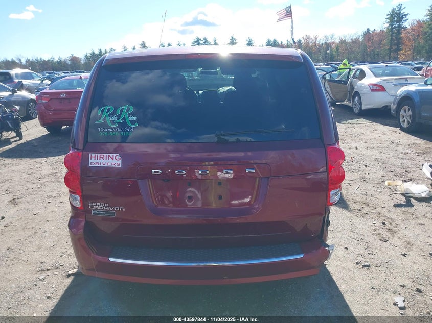 2017 Dodge Grand Caravan Se VIN: 2C4RDGBG6HR849064 Lot: 43597844