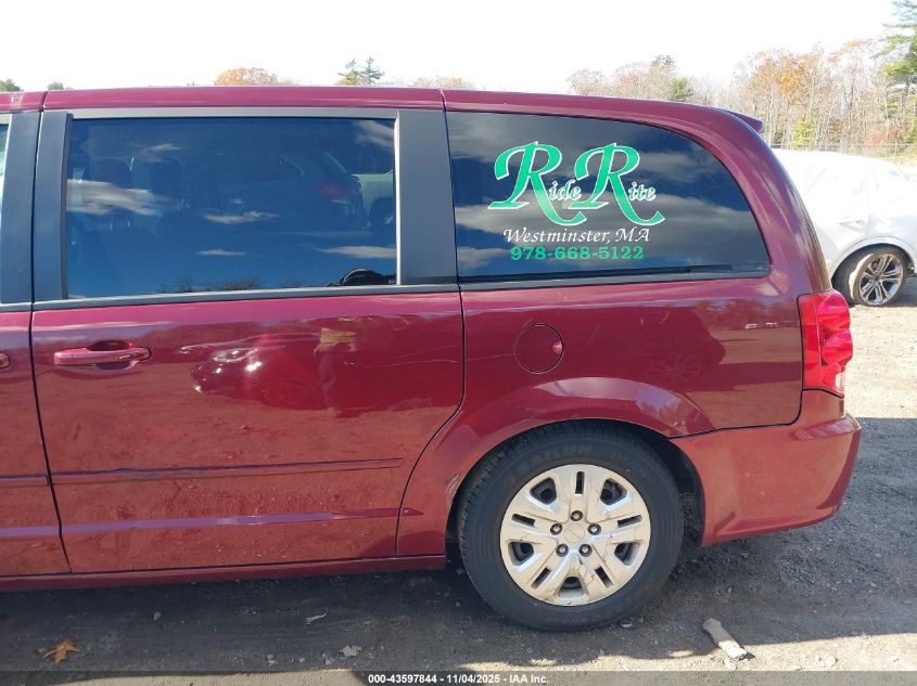 2017 Dodge Grand Caravan Se VIN: 2C4RDGBG6HR849064 Lot: 43597844