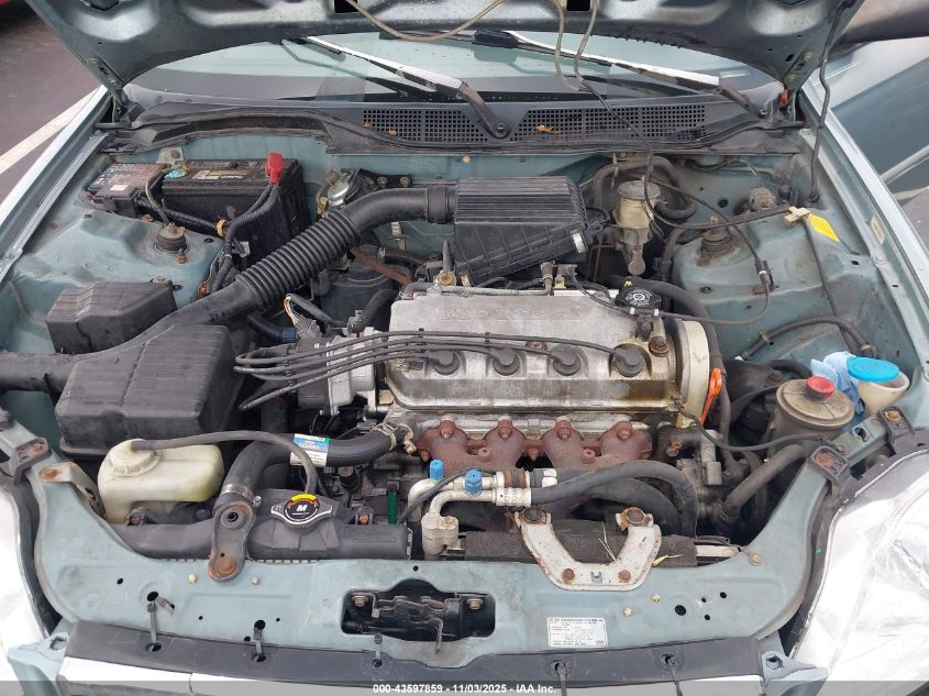 2000 Honda Civic Value Package VIN: 2HGEJ661XYH580663 Lot: 43597859