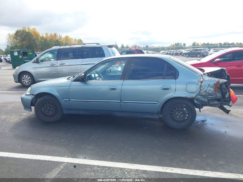 2000 Honda Civic Value Package VIN: 2HGEJ661XYH580663 Lot: 43597859