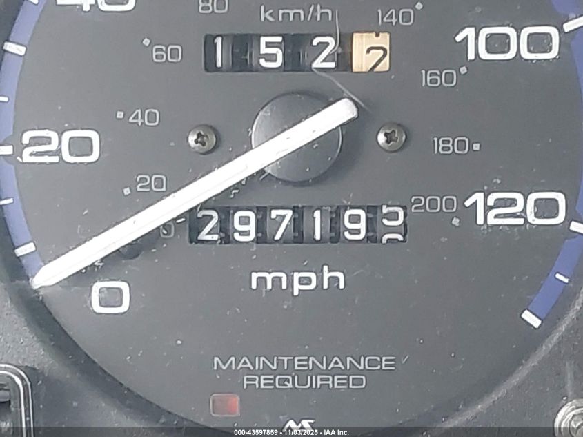 2000 Honda Civic Value Package VIN: 2HGEJ661XYH580663 Lot: 43597859