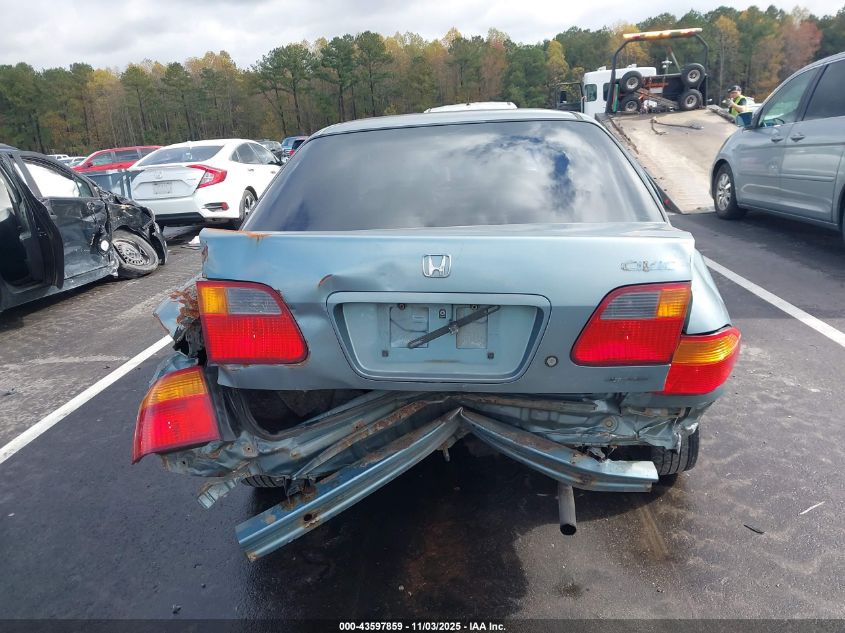 2000 Honda Civic Value Package VIN: 2HGEJ661XYH580663 Lot: 43597859