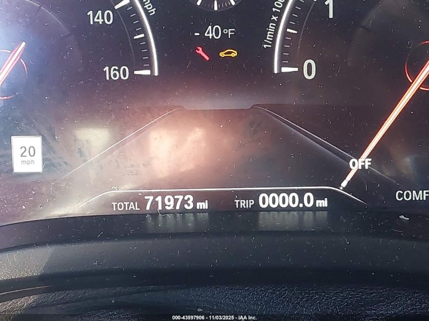 2019 BMW X4 xDrive30I VIN: 5UXUJ3C52KLA58735 Lot: 43597906