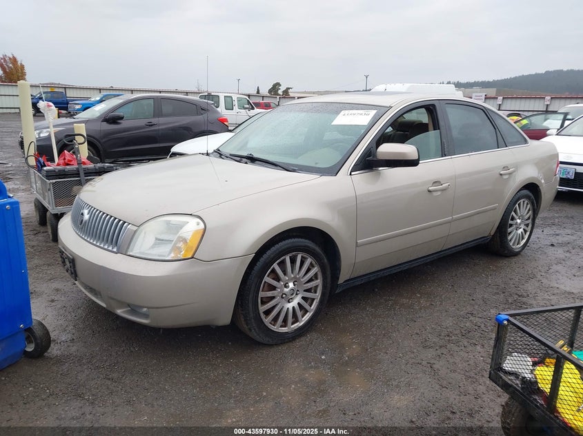 1MEHM43145G600293 2005 MERCURY MONTEGO photo no. 2