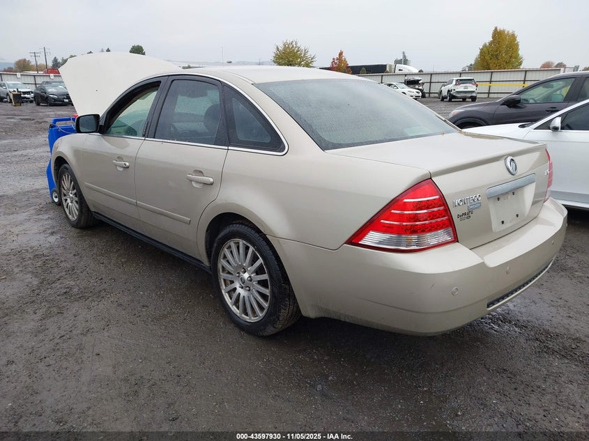 1MEHM43145G600293 2005 MERCURY MONTEGO photo no. 3