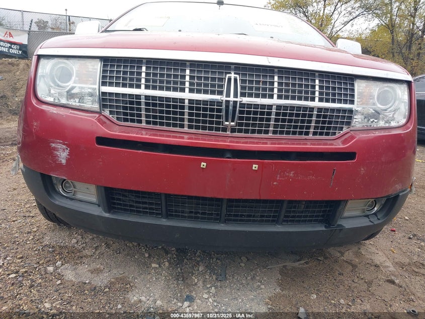 2008 Lincoln Mkx VIN: 2LMDU88C68BJ17658 Lot: 43597967