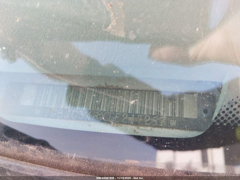 1996 Chevrolet Gmt-400 C3500 VIN: 1GBJC34RXTE219257 Lot: 43597999