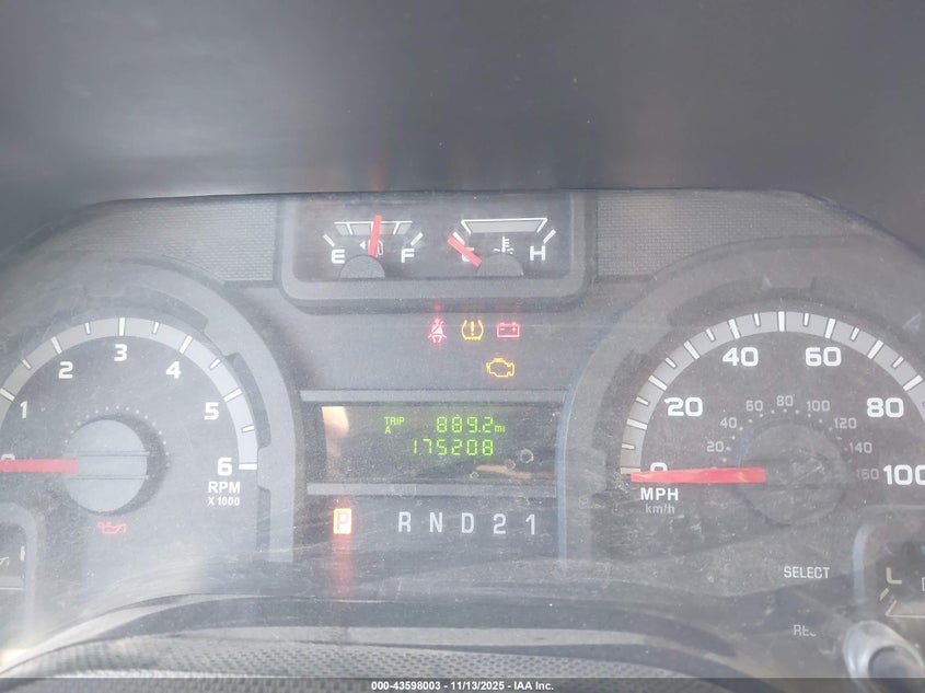 2013 Ford E-350 Super Duty Xl VIN: 1FBSS3BL8DDB09109 Lot: 43598003