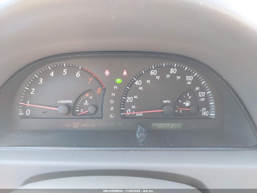 2002 Toyota Camry Le V6 VIN: 4T1BF30K82U539662 Lot: 43598034