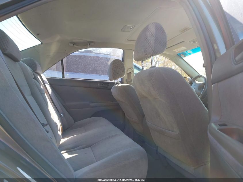 2002 Toyota Camry Le V6 VIN: 4T1BF30K82U539662 Lot: 43598034