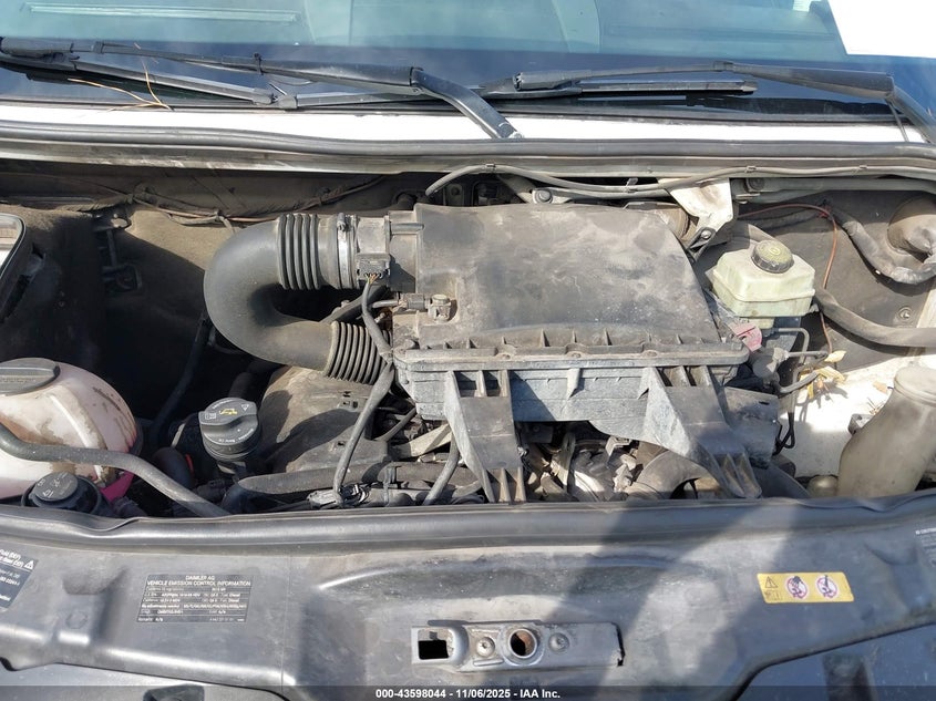 2012 Mercedes-Benz Sprinter 2500 High Roof VIN: WD3PE8CB7C5680461 Lot: 43598044