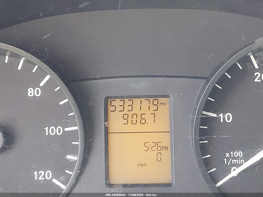 2012 Mercedes-Benz Sprinter 2500 High Roof VIN: WD3PE8CB7C5680461 Lot: 43598044