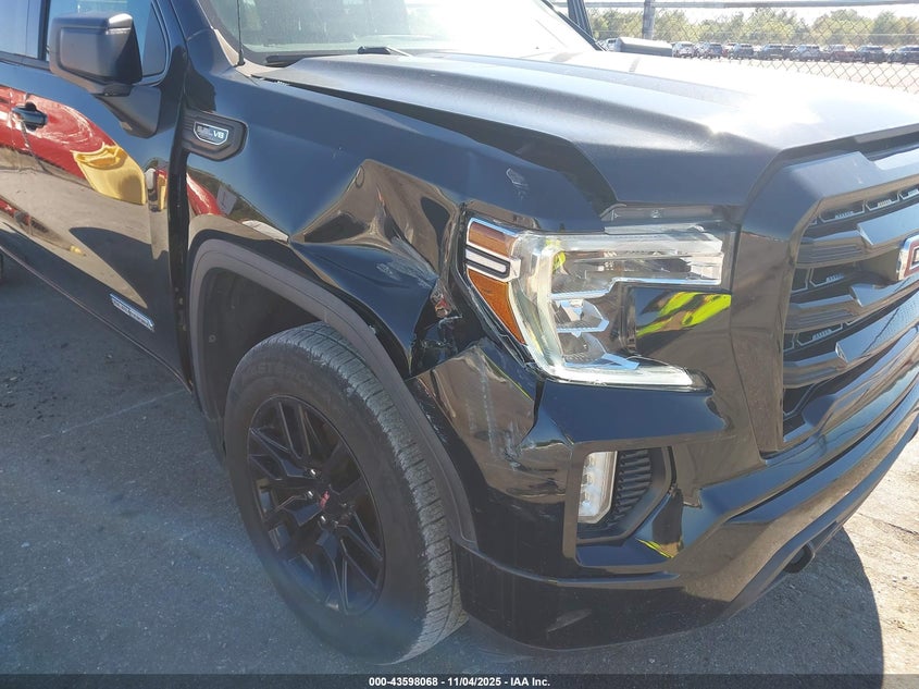 2021 GMC Sierra 1500 4Wd Short Box Elevation VIN: 3GTU9CED7MG279081 Lot: 43598068