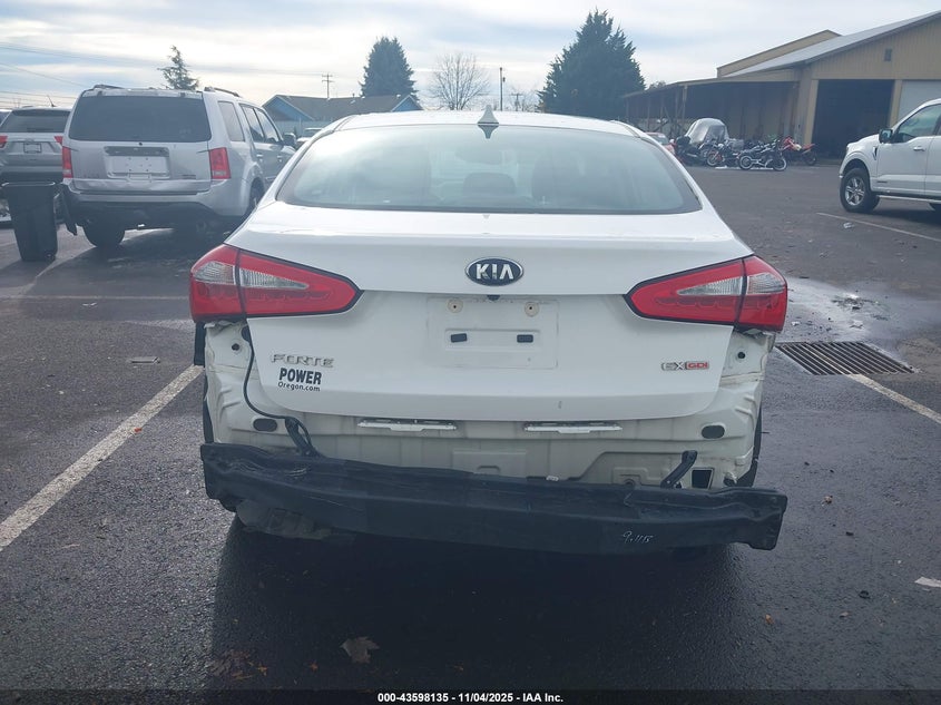 2016 KIA FORTE EX - KNAFZ4A86G5528034