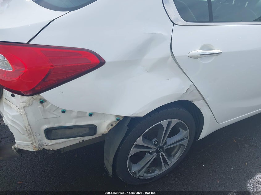 2016 KIA FORTE EX - KNAFZ4A86G5528034