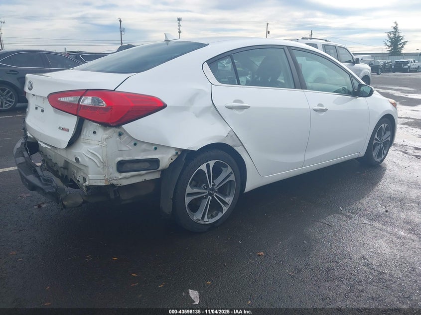 2016 KIA FORTE EX - KNAFZ4A86G5528034