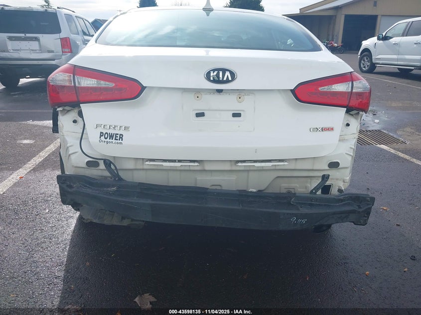 2016 KIA FORTE EX - KNAFZ4A86G5528034